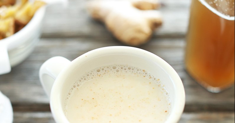 Nourish ginger spiced latte feature image