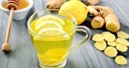 Honey, ginger & lemon tea feature image